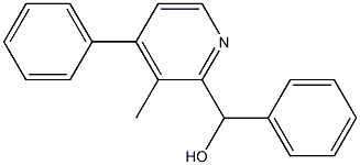 (3-METHYL-4-PHENYL)PHENYL-(2-PYRIDYL)METHANOL 结构式