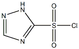 2H-[1,2,4]TRIAZOLE-3-SULFONYL CHLORIDE 结构式