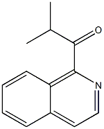 1-ISOQUINOLIN-1-YL-2-METHYL-PROPAN-1-ONE 结构式