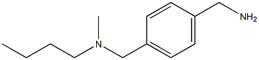 N-[4-(AMINOMETHYL)BENZYL]-N-BUTYL-N-METHYLAMINE 结构式