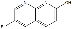6-BROMO-[1,8]NAPHTHYRIDIN-2-OL 结构式