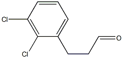 3-(2,3-DICHLORO-PHENYL)-PROPIONALDEHYDE 结构式