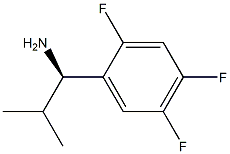 (1R)-2-METHYL-1-(2,4,5-TRIFLUOROPHENYL)PROPYLAMINE 结构式