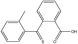 2-(2-Methylthiobenzoyl)benzoic acid 结构式