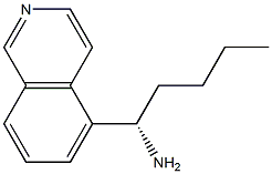 (1S)-1-(5-ISOQUINOLYL)PENTYLAMINE 结构式