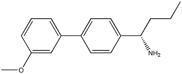 (1S)-1-[4-(3-METHOXYPHENYL)PHENYL]BUTYLAMINE 结构式