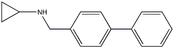 (1R)CYCLOPROPYL(4-PHENYLPHENYL)METHYLAMINE 结构式