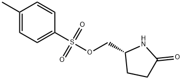R-5-羟甲基-2-吡咯烷酮对甲苯磺酸酯 结构式