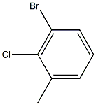 3-溴-2-氯甲苯 结构式