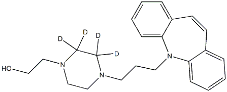 OPIPRAMOL-D4 结构式