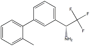 (1R)-2,2,2-TRIFLUORO-1-[3-(2-METHYLPHENYL)PHENYL]ETHYLAMINE 结构式