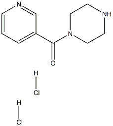 PIPERAZIN-1-YL-PYRIDIN-3-YL-METHANONE DIHYDROCHLORIDE 结构式