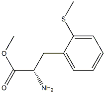 METHYL (2S)-2-AMINO-3-(2-METHYLTHIOPHENYL)PROPANOATE 结构式