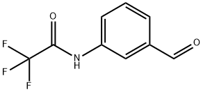 2,2,2-三氟-N-(3-甲酰基苯基)乙酰胺 结构式