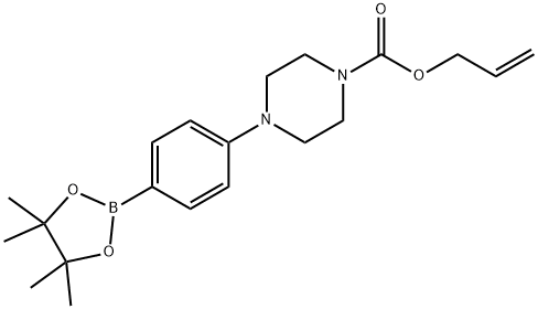 Allyl4-(4-(4,4,5,5-tetramethyl-1,3,2-dioxaborolan-2-yl)phenyl)piperazine-1-carboxylate