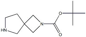 2,6-二氮杂螺[3.4]辛烷-2-甲酸叔丁酯 结构式