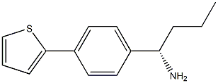 (1S)-1-(4-(2-Thienyl)phenyl)butylamine 结构式