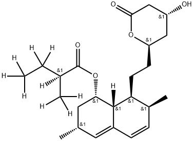 LOVASTATIN-D9 结构式