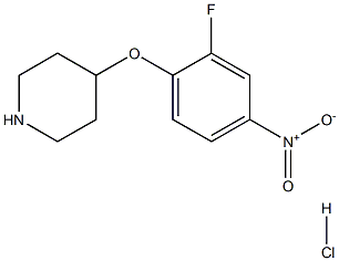 4-(2-Fluoro-4-nitrophenoxy)piperidine hydrochloride