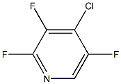 4-CHLORO-2,3,5-TRIFLUOROPYRIDINE 结构式