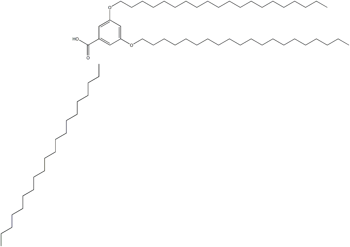 EICOSAN 3,5-DI-EICOSANYLOXYBENZOATE 结构式