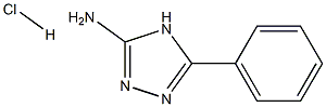 5-PHENYL-4H-1,2,4-TRIAZOL-3-YLAMINE HYDROCHLORIDE 结构式