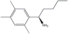 (1R)-1-(2,4,5-TRIMETHYLPHENYL)PENTYLAMINE 结构式