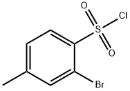 2-溴-4-甲基苯磺酰氯 结构式