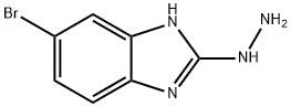 5-BROMO-2-HYDRAZINO-1H-1,3-BENZIMIDAZOLE 结构式