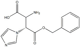 CBZ-BETA-IMIDAZOLYL-D-ALA 结构式