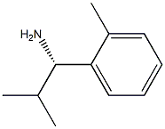 (1S)-2-METHYL-1-(2-METHYLPHENYL)PROPYLAMINE 结构式
