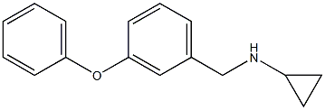 (1S)CYCLOPROPYL(3-PHENOXYPHENYL)METHYLAMINE 结构式