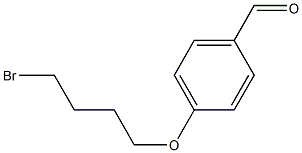 4-(4-溴丁氧基)苯甲醛 结构式