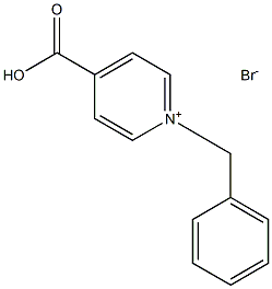 溴化1-苄基-4-甲酸基吡啶嗡 结构式