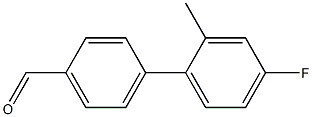 4'-氟-2'-甲基-[1,1'-联苯]-4-甲醛 结构式