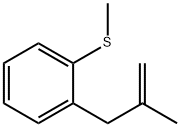 3-(2-METHYLTHIOPHENYL)-2-METHYL-1-PROPENE 结构式