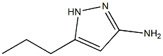 5-丙基-1H-吡唑-3-胺 结构式