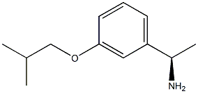 (1R)-1-[3-(2-METHYLPROPOXY)PHENYL]ETHYLAMINE 结构式