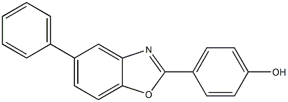 4-(5-PHENYLBENZO[D]OXAZOL-2-YL)PHENOL 结构式