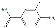 4-AMINO-3-METHYLBENZAMIDE 结构式