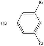 3-Bromo-5-chlorophenol 结构式