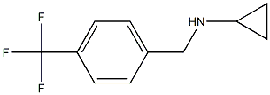 (R)-(4-三氟甲基苯基)(环丙基)甲胺 结构式