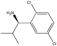 (1R)-1-(2,5-DICHLOROPHENYL)-2-METHYLPROPYLAMINE 结构式
