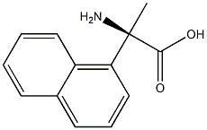 (2R)-2-Amino-2-naphthylpropanoic acid 结构式