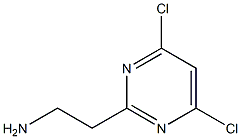 (4,6-DICHLORO-PYRIMIDIN-2-YL)-ETHYL-AMINE 结构式