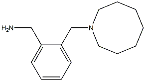 1-[2-(AZOCAN-1-YLMETHYL)PHENYL]METHANAMINE 结构式