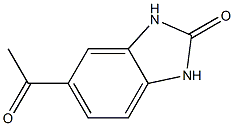 5-Acetyl-1,3-dihydro-2H-benzimidazol-2-one 结构式