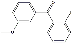 2-IODO-3'-METHOXYBENZOPHENONE 结构式