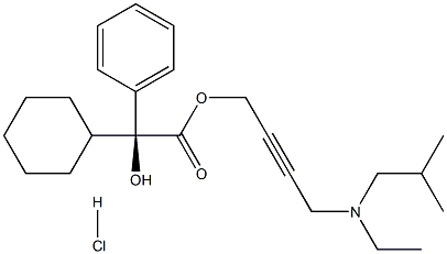 (S)-DIMETHYL OXYBUTYNIN HCL 结构式