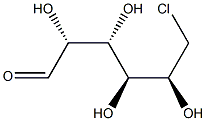 6-氯-6-脱氧D阿洛糖 结构式